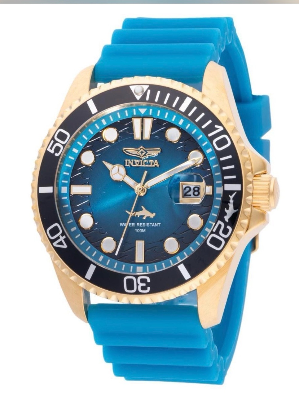 SaleBeautiful New in box Invicta Pro Diver Shark Men's Watch - 43mm, Blue
(47170